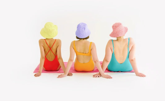 New collection | splashy M&M one piece swimsuits