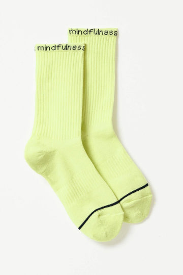Glow Mindfulness Crew Sock