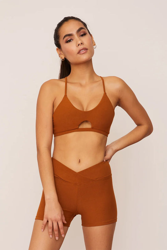 Turmeric Crisscross Bra